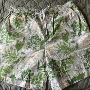 Moth and Fern Unisex Shorts
